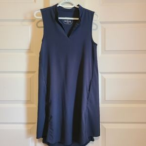 Oiselle Blue Roga Dress